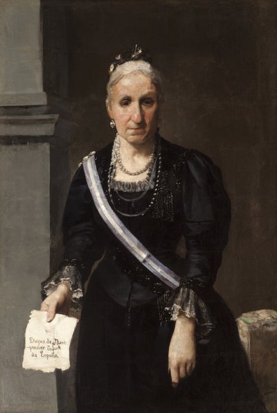 The Infanta Luisa Fernanda of Bourbon by Fernando Tirado